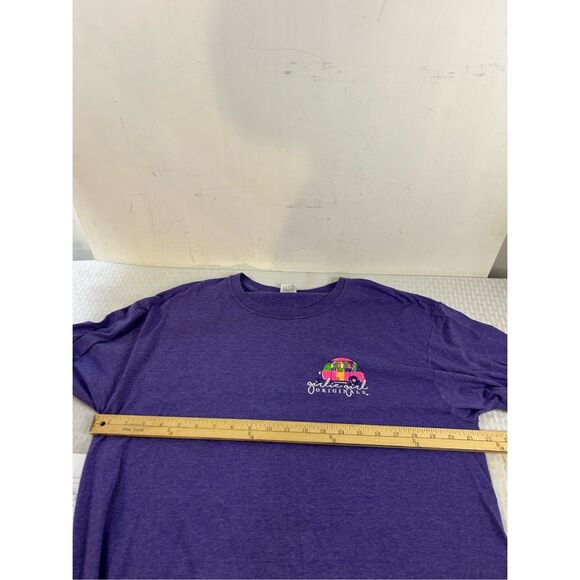 Girlie Girl Purple "RV were there?" Large tshirt - Picture 7 of 8